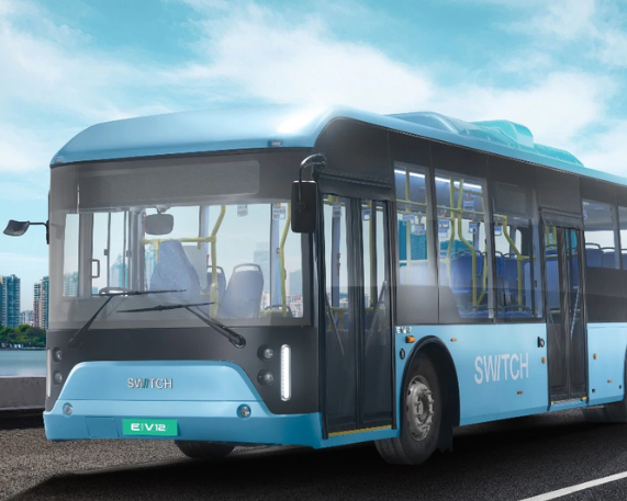 SWITCH EiV12: India’s first low-floor electric city bus unveiled